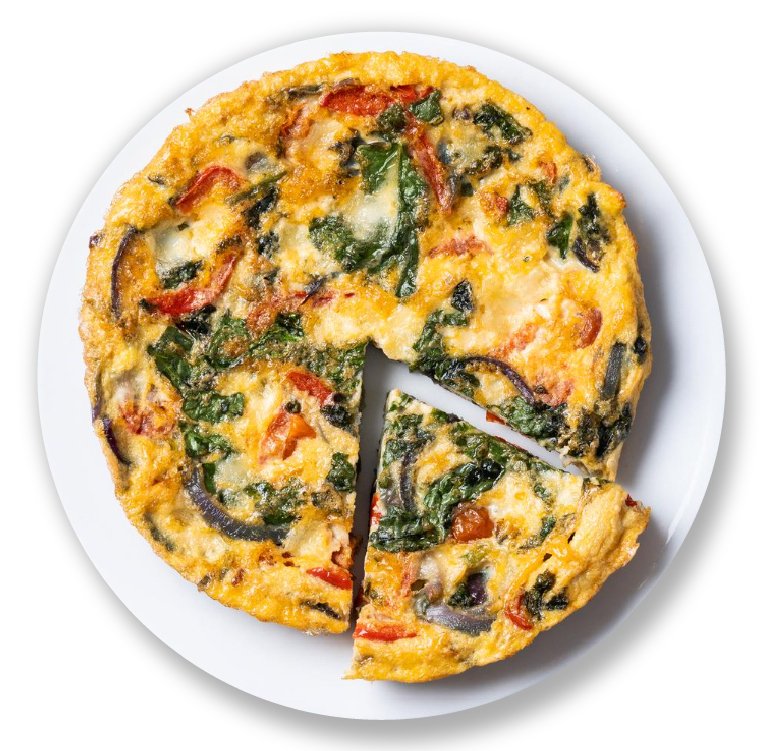 Spinach Omelette at Sikomoro Restaurant Lahore