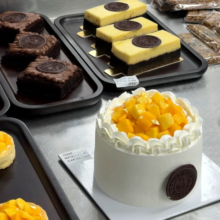 Assorted desserts at Sikomoro Restaurant
