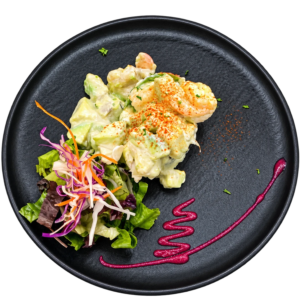 Warm Avocado & Prawn at Sikomoro Restaurant Lahore